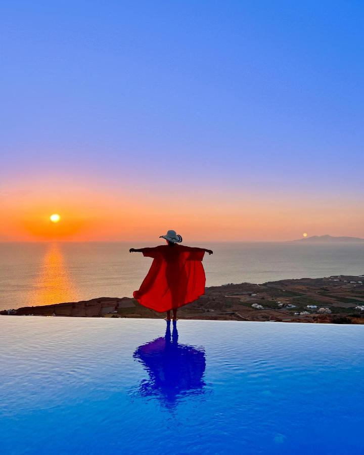 Luna Rossa Santorini Imerovígli Buitenkant foto